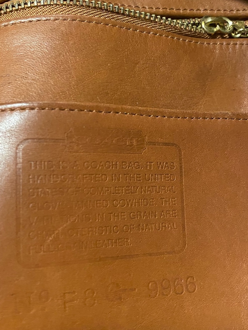 Coach Vintage purse- #F8G-9966 - Picture 5 of 8